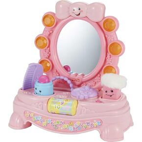 Fisher-Price Baby & Toddler Toy Laugh & Learn Magical Musical Mirror Pretend Vanity Set for Infants Ages 6+ Months (Amazon Exclusive)