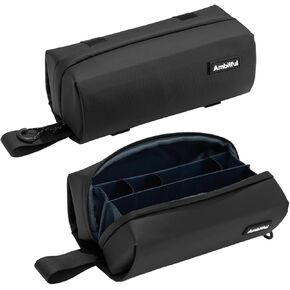 AMBITFUL ZOOM P1 Storage Case, Carrying Bag for DJI OSMO Pocket 3, Large Capacity Portable Multi-Function Gadget Pouch, Multi-Layer Waterproof Travel Case