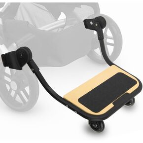 لوحة Ride-Along Board for Vista (2015-2019) و Vista V2 و Vista V3 Strollers | 65 رطل السعة | عجلات البولي يوريثان متينة | مرفق سريع لللمسة واحدة للأطفال للانضمام إلى التنزه in Kuwait