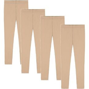 FOMANN Warm Baby Leggings 4 PK Toddler Winter Soft Leggings for Baby Girl