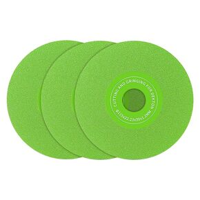 LOZLIN 3PCS 115 * 22.23MM Flat Grinding Blades for Ceramics, Glass, Marble, Quartz Stone Angle Grinder Diamond Saw Blades