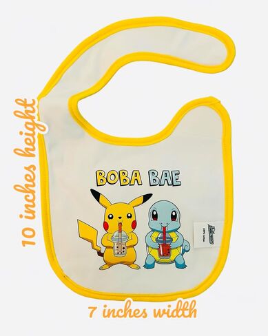 Anime Baby Bibs, 1PC Cotton Baby Bibs for Drooling and Teething, Unisex Baby Drool Bib for Boys Girls, Gift for Anime Lovers in Saudi Arabia