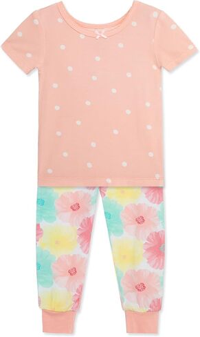Little Me Clothes for Baby Girls' 3-Piece Pajamas, 12 Months - 4 Toddler in Saudi Arabia