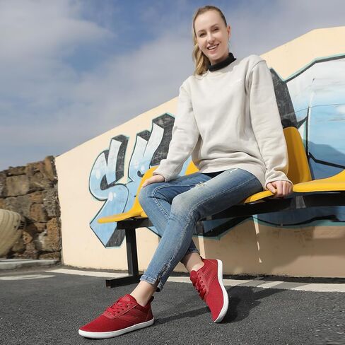 Men's Women's Wide Minimalist Toe Box Walking Shoes,Zero Drop Sole, Slip-on Barefoot Sneakers for Men and Women in Saudi Arabia