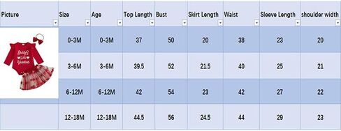 MoZiKQin Baby Girl Valentines Day Outfit Letter Print Long Sleeve Ruffle Romper Love Heart Tulle Skirt Headband Clothes Set in Kuwait