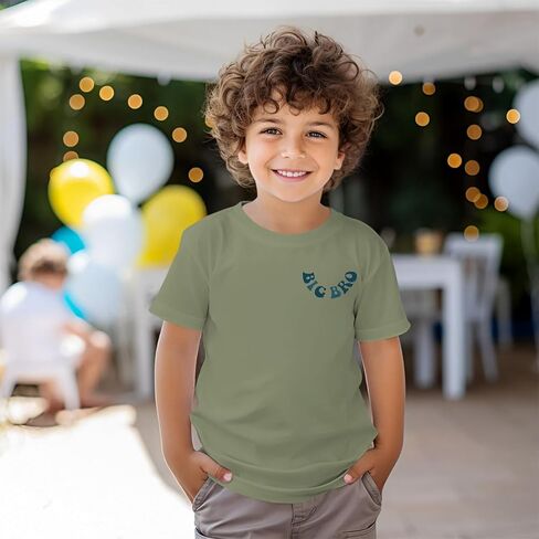 قميص Big Brother Toddler Baby Boy Cool Big Bro Bro Club T-Shirt Big Bro Summer Summer Short Sleeve Tees Top Top in Saudi Arabia