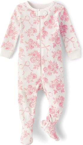 Gymboree baby-girls And Toddler Long Sleeve 100% Cotton Zip-front One Piece in Saudi Arabia