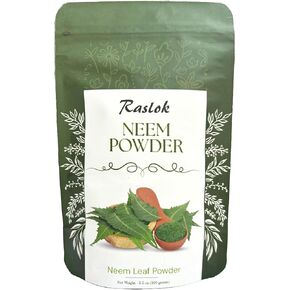 Neem Powder |100% Pure and Natural Neem Powder | Very Bitter Neem Supplement for Skin,Hair and Detox (3.52 oz)
