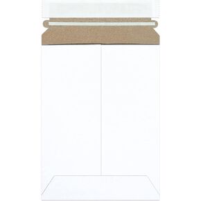 BOX USA StayFlat Mailer, 6"L x 8"W, Pack of 100 | Stayflats Envelope Keeping Photo, Document, Artwork Protected During Mailing and Shipping, 6x8
