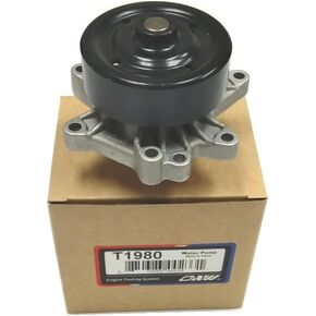 T1980 Engine Water Pump for 98-08 Toyota Corolla, 03-08 Matrix Pontiac Vibe, 00-05 MR2 Spyder, 00-05 Celica GT (1794cc 1ZZFE 1ZZ Engine) & 98-02 Chevrolet Prizm L4 1.8L
