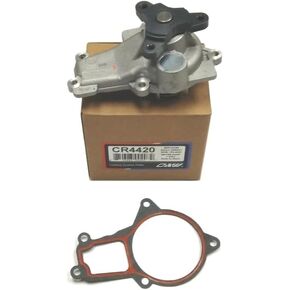 CR4420 Engine Water Pump for 08-10 Chrysler Town Country & Dodge Grand Caravan 3.3L 3.8L, 09-10 Volkswagen Routan 3.8L