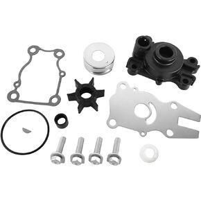 63D-W0078-01-00 with Housing 63D-44311-00-00 Water Pump Impeller Repair Kit Replacement for Yamaha Outboard 40 50 60 HP Boat Motor Engine Parts Sierra 18-3415 63D-W0078-00-00 63D-W0078-0A-00