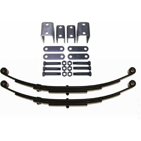 LIBRA 6000lbs 6K Single Trailer Axle Suspension Kit 3000 lbs Leaf Springs & Hanger Kit