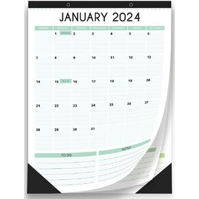 Fridge Calendar 2024-2025 for Refrigerator by StriveZen, 12x16 Inches, Large, Monthly, Magnetic, Vertical, January 2024-December 2025, 24 Months, Space for Notes, To Do