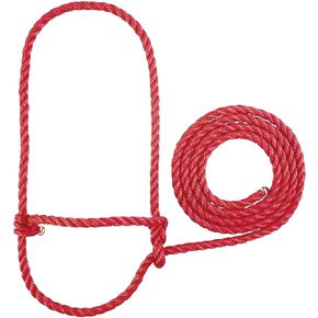Weaver Leather HLTR Poly Rope Calf RD, 5 1/2', Red