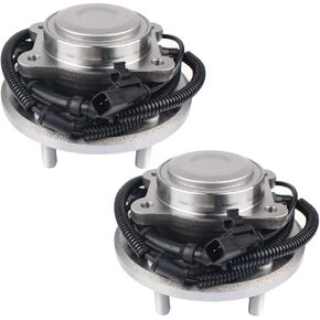 Autoround 512493 Pair Rear Wheel Bearing and Hub Assembly Compatible with Dodge Grand Caravan 2012-2020, Chrysler Town & Country 12-16, Volkswagen Routan 12-13, Ram C/V 12-15 5 Lugs w/ABS