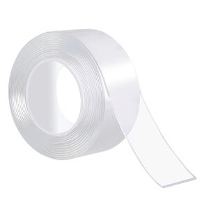 Nano Double Sided Tape Heavy Duty - Clear Acrylic Tape, Removable Mounting Tape, Wall Tape for Picture Photo Carpet Decoration Poster Tape (10ft)