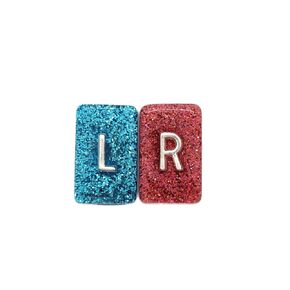 ASVP Shop X-Ray Markers Glitter Resin - Includes Adhesive Strips Your X-Ray Markers - Extra Strength - Reusable & Washable