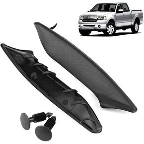 Windshield Wiper Cowl, Wiper Cowling Rubber End Pieces with Retaining pins for F150 2004-2008 Mark LT 2006-2008 Driver and Passenger Side