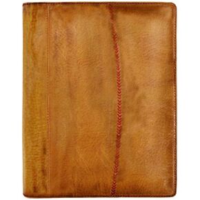 Rawlings Leather Baseball Stitch Padfolio, Black in Kuwait