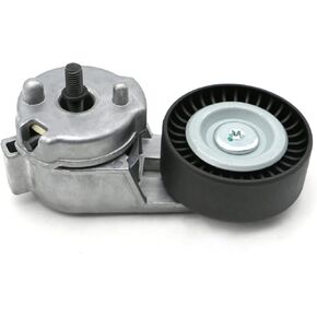 38163 Drive Belt Tensioner with Pulley Assembly for Jeep 2002-2006 Wrangler TJ,1999 2000 2001 2002 2003 2004 Jeep Grand Cherokee L6 4.0L, Automatic Belt Tensioner 4854089AB