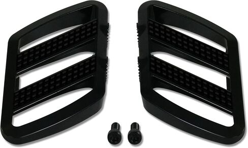 Combat Driver Floor Boards For Can-Am Ryker Aluminum Black Adjustable Extended Wider Footboards Foot Rest 600, 900, Rally, Sport 41-426BK in Saudi Arabia
