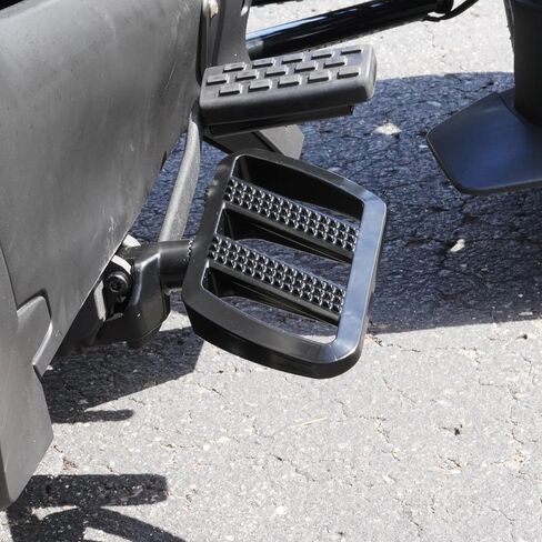 Combat Driver Floor Boards For Can-Am Ryker Aluminum Black Adjustable Extended Wider Footboards Foot Rest 600, 900, Rally, Sport 41-426BK in Saudi Arabia