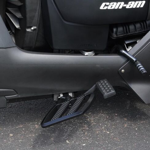 Combat Driver Floor Boards For Can-Am Ryker Aluminum Black Adjustable Extended Wider Footboards Foot Rest 600, 900, Rally, Sport 41-426BK in Saudi Arabia