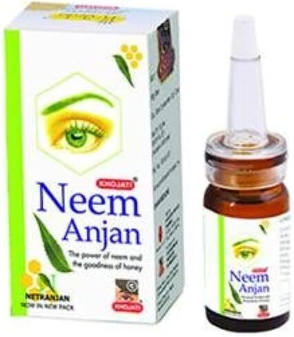 Khojati, Neem Anjan Power of Neem and The Goodness of Honey, 7ml X Pack of 3 in Saudi Arabia