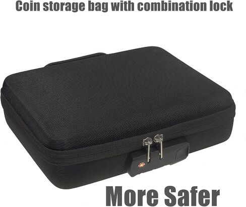MUODR 30mm Coin Holders for Collectors, 180 Pieces Coin Capsule with 5 Size Gasket,Coin Storage Case,Coin Collection Supplies For Dime,Cent,Nickel,Quarter,Small Dollar in Saudi Arabia