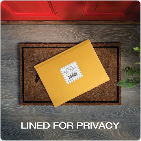 رسائل فقاعات كبيرة من Quality Park، مقاس 10.5 × 16 بوصة، أظرف مبطنة من كرافت، أظرف شحن بنية متينة، إغلاق ذاتي الختم، 25 لكل صندوق (QUA85763) in Saudi Arabia