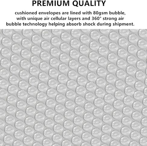 Bubble Mailers 3.5X5.9 Inch 50 Pack Small Padded Envelopes Poly Thicken Padded Self Seal Envelopes Bags(Black) in Saudi Arabia