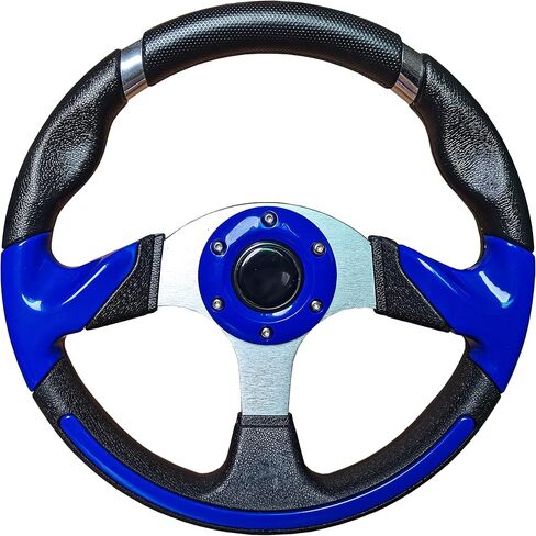 Dr.Acces Golf Cart Steering Wheel or Steering Wheel Adapter for Most Golf Carts Use EZGO Club Car Yamaha (13inches) in Saudi Arabia