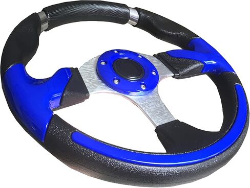 Dr.Acces Golf Cart Steering Wheel or Steering Wheel Adapter for Most Golf Carts Use EZGO Club Car Yamaha (13inches) in Saudi Arabia