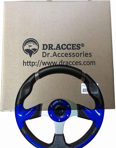Dr.Acces Golf Cart Steering Wheel or Steering Wheel Adapter for Most Golf Carts Use EZGO Club Car Yamaha (13inches) in Saudi Arabia