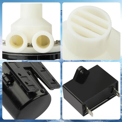 APTA92P10WD1 Ice Maker Machine Pump Motor Assembly Fits for Hoshizaki Ice Machine | Fits for Model KM-450 Thru KM-900 KML-600MAH URC-12F 120V 10W 0.4 Amp in Saudi Arabia