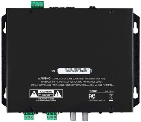 Monoprice Commercial Audio Mixer Amplifier - 120W, 2 Channel, No Logo, Black in Saudi Arabia