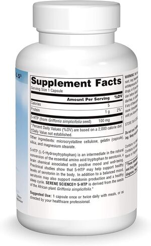 Source Naturals Serene Science 5-HTP 100 mg - 120 Capsules in Saudi Arabia