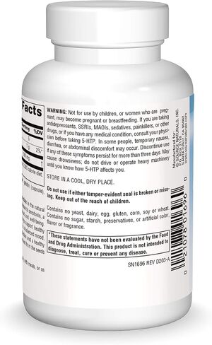 Source Naturals Serene Science 5-HTP 100 mg - 120 Capsules in Saudi Arabia