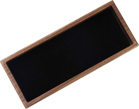 Wood Pen Tray Desktop Office Storage Box Coin Keys Holder in Kuwait