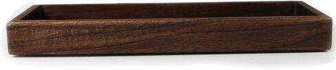 Wood Pen Tray Desktop Office Storage Box Coin Keys Holder in Kuwait