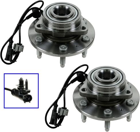 مجموعة محور العجلة الأمامية TRQ ومحمل اليسار واليمين لسيارة Chevy GMC Cadillac 4WD in Kuwait