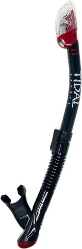 Pro Shot Tidal Dry Snorkel, Lightweight, Easy Breathing, for Snorkelling, Scuba Diving, and Swimming, Comfortable Mouthpiece with Dry Technology in Saudi Arabia