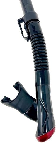 Pro Shot Tidal Dry Snorkel, Lightweight, Easy Breathing, for Snorkelling, Scuba Diving, and Swimming, Comfortable Mouthpiece with Dry Technology in Saudi Arabia