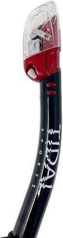 Pro Shot Tidal Dry Snorkel, Lightweight, Easy Breathing, for Snorkelling, Scuba Diving, and Swimming, Comfortable Mouthpiece with Dry Technology in Saudi Arabia