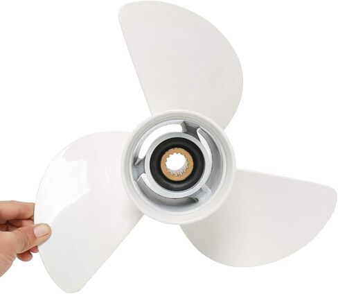 NovelBee 13 1/2x15-K المروحة سبائك الألومنيوم لياماها 60HP 70HP 75HP 80HP 85HP 90HP 115HP 130HP محرك خارجي 6E5-45947-00 in Kuwait