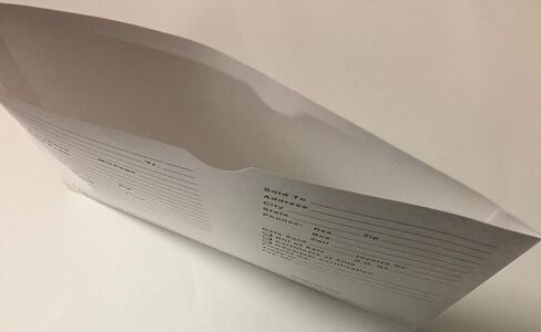 A Plus Car Record Envelope #19 سترات تاجر المركبات، الكمية 100، أزرق (P15) in Kuwait