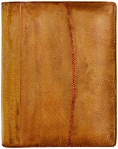 Rawlings Leather Baseball Stitch Padfolio, Black in Kuwait