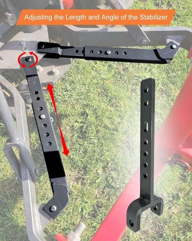 مثبت 3 نقاط مناسب لجرار ماهيندرا 1533 1538 1626 3316 3616، الجزء الأمامي لجرار Sway Link استبدال 19573022000 in Kuwait