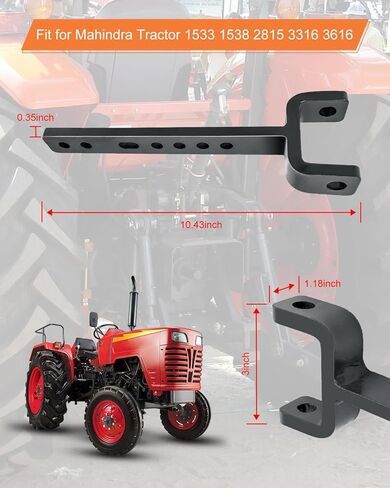 مثبت 3 نقاط مناسب لجرار ماهيندرا 1533 1538 1626 3316 3616، الجزء الأمامي لجرار Sway Link استبدال 19573022000 in Kuwait